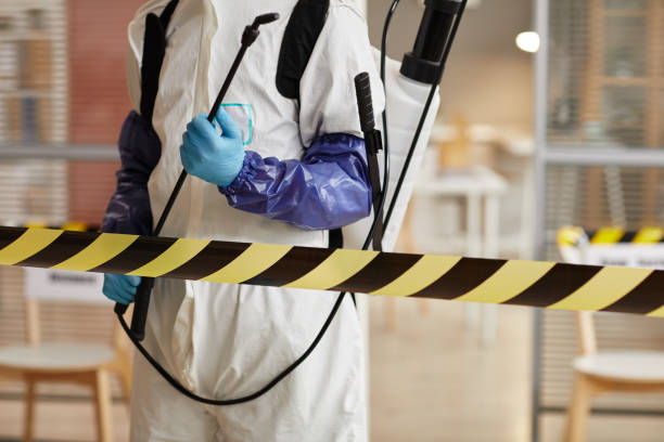 Professional Trauma Scene Cleanup technician working in Columbia, CA